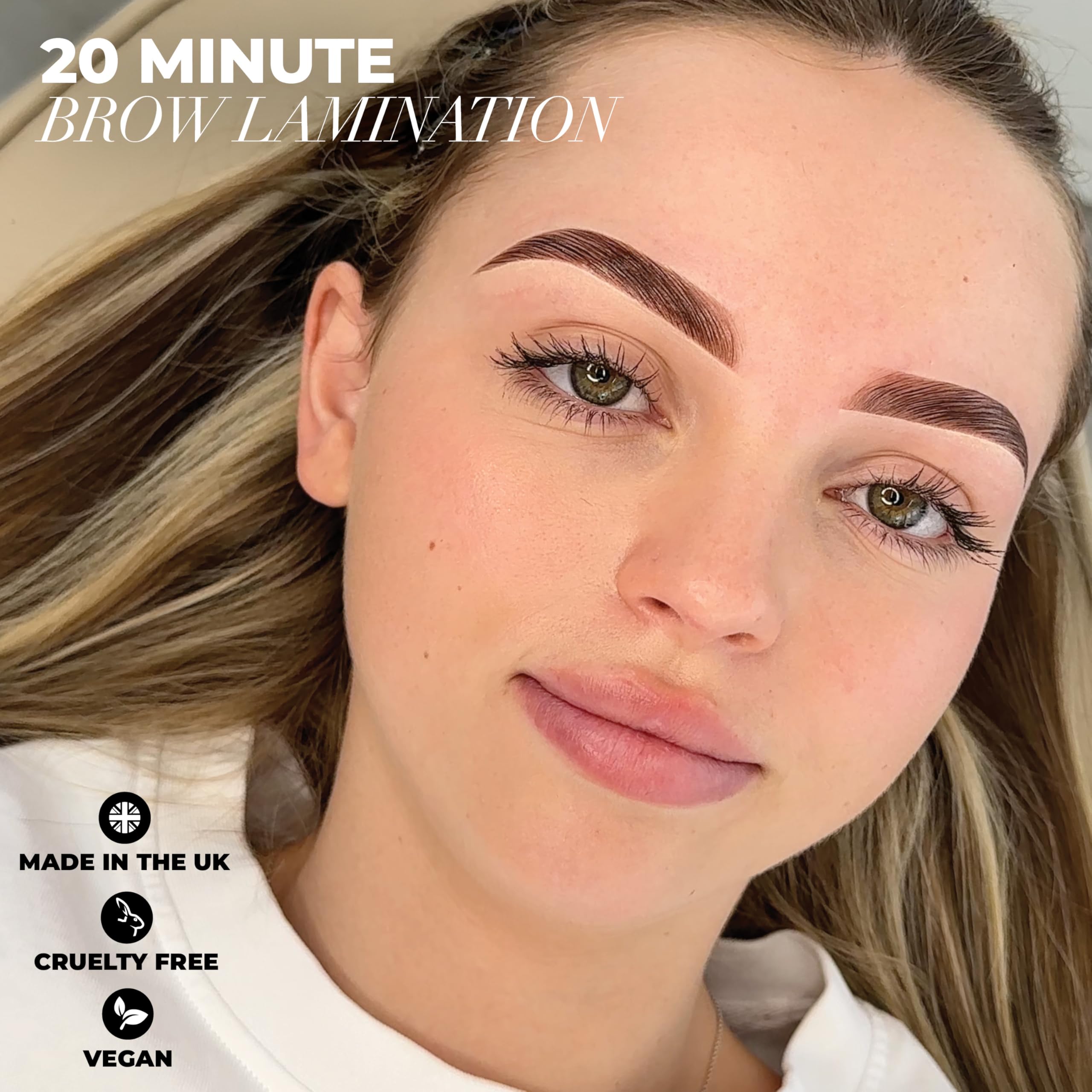One V Salon Essential Brow Lamination Kit – Vegan, Professional Brow Lift with Sachets & Tools