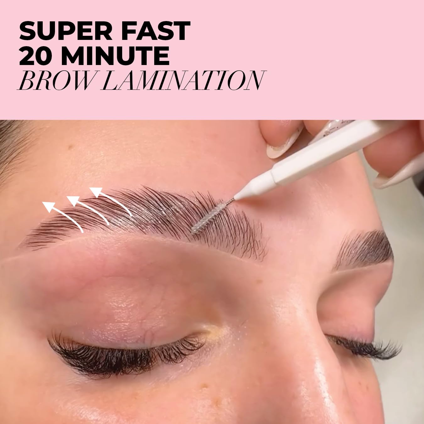 One V Salon Brow Lamination & Lash Lift Kit – 2-in-1 At-Home Set (Up to 20 Applications)
