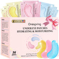 Onespring Eye Masks (36 Pairs) - Caffeine, Retinol, 24K Gold Eye Patches for Puffiness, Dark Circles, Wrinkles