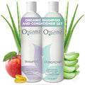 Ongaro Beauty Sulfate-Free Organic Shampoo & Conditioner Set with Aloe Vera