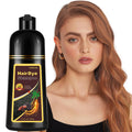 Onilyua Hair Dye Shampoo 3 in 1 Cherry Brown – Gentle, Long-Lasting Color (16.9 oz)