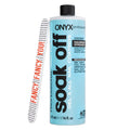 Onyx Professional Coconut Scented Nail Polish Remover + Nail File, 16 oz – Maximum Strength, Vitamin E & Grapeseed Oil