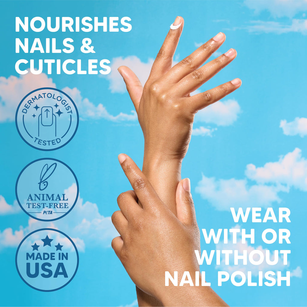 Onyx Professional Hard as Hoof Nail Strengthening Cream with Shea Butter – Nail Growth & Cuticle Conditioning (1 oz)