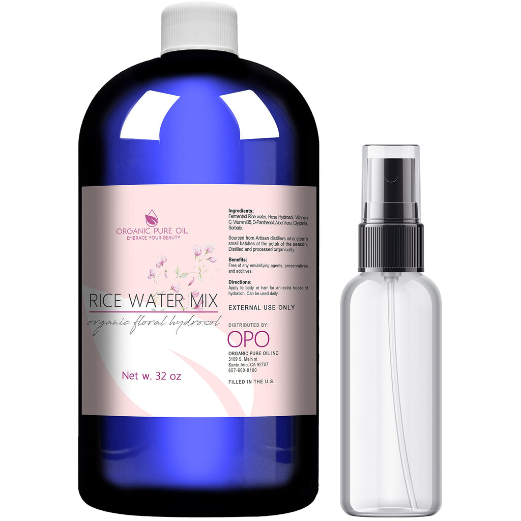 OPO Rice Water Hair Growth Mixture - Extra Strength Herbal Mist for Hair & Scalp