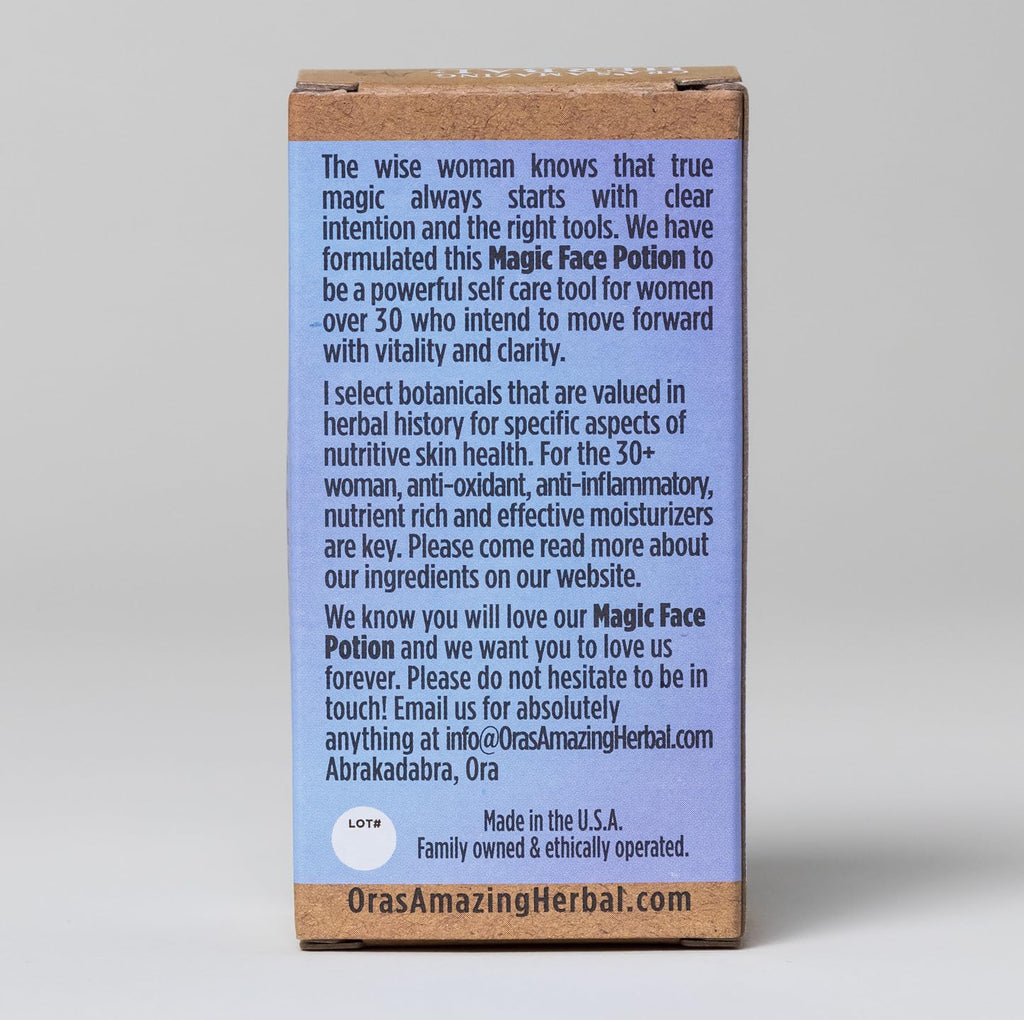 Magic Face Potion – Anti-Aging Face Oil by Ora’s Amazing Herbal