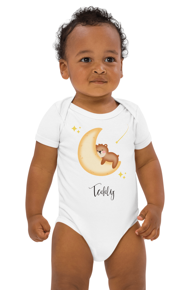 Dreaming Bear (Personalised Name Bodysuit)
