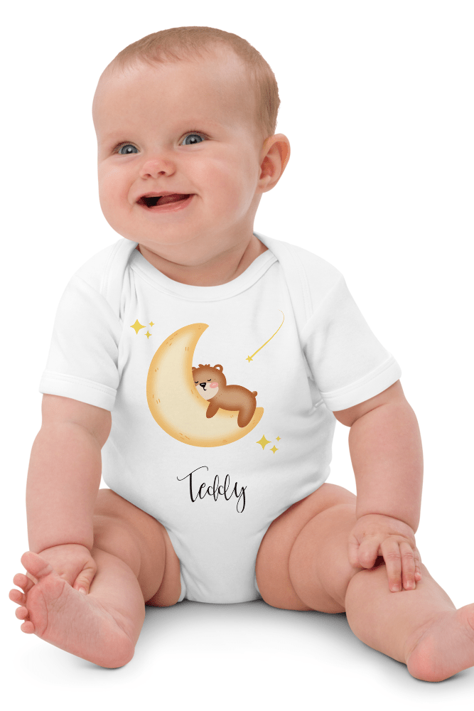 Dreaming Bear (Personalised Name Bodysuit)