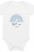 Born in 2026 Blue Personalised Bodysuit