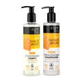 Organic Shop Honey & Almond Hair Strengthening Shampoo & Conditioner – Hydrate, Shine | Pack-2 | 100% Vegan