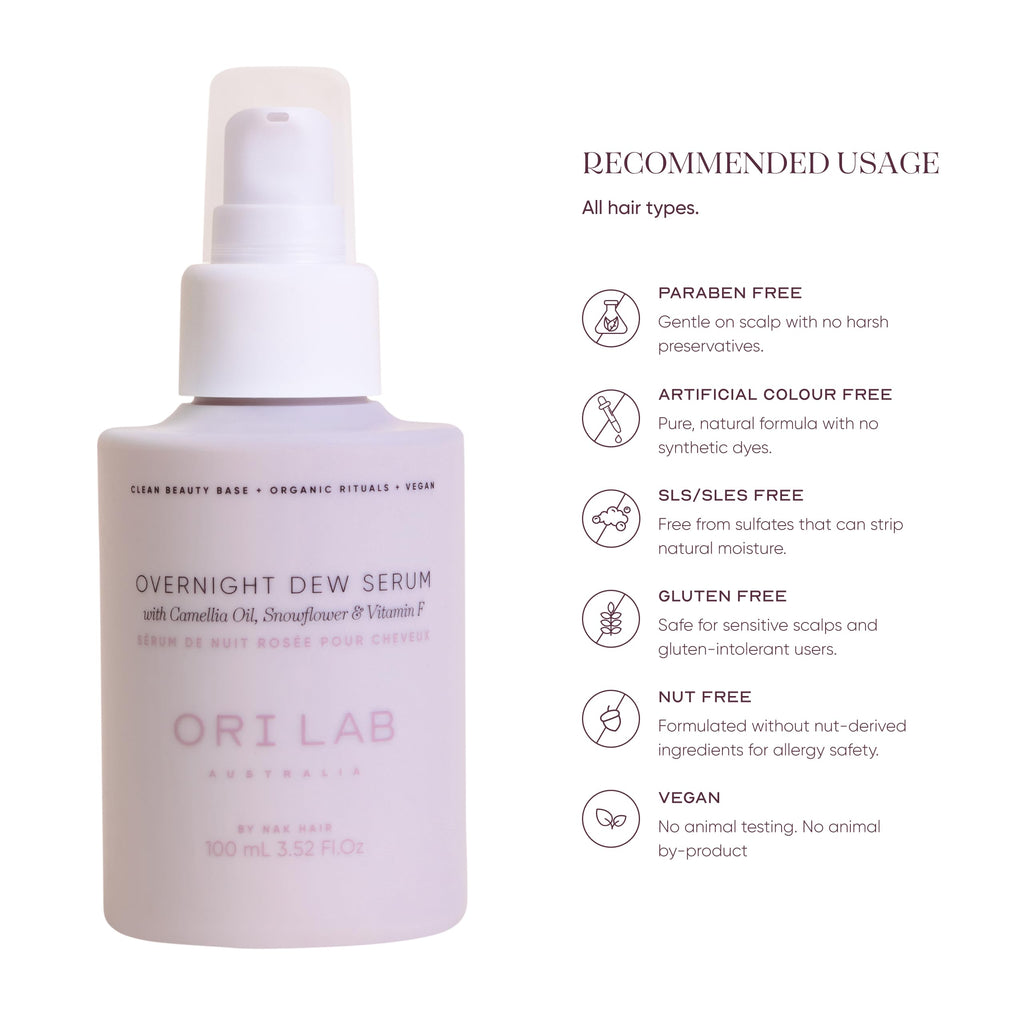 ORI LAB Overnight Dew Serum 100ml — Lightweight Night Hydration