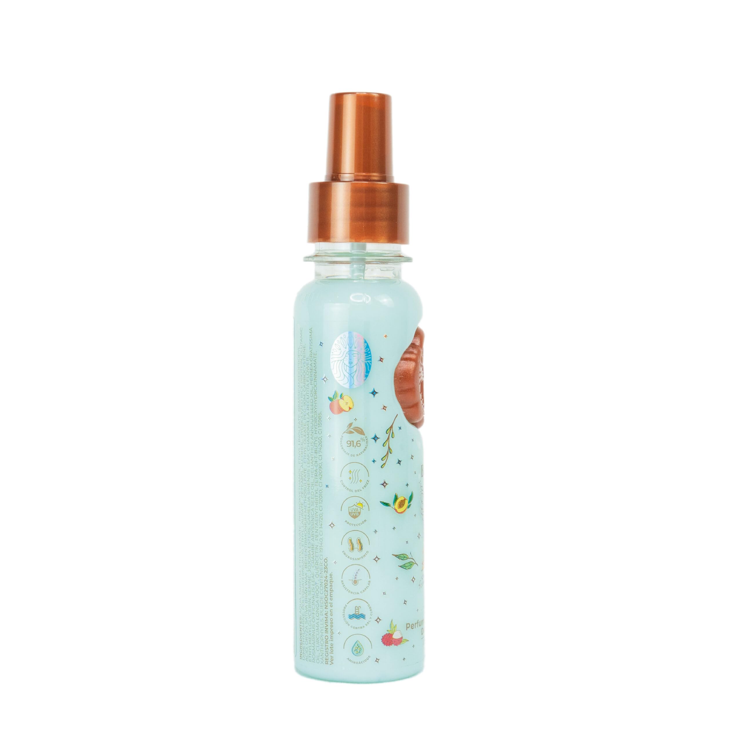 Origen Botánico Termoprotector for Hair – Frizz Control, Detangler, UV Shield, Jasmine & Vanilla 120ml
