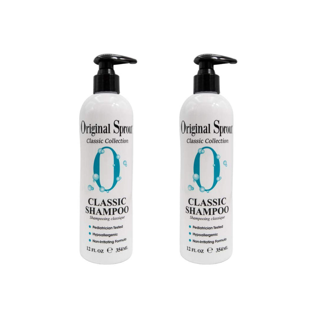 Original Sprout Classic Shampoo – Sulfate Free, 12 oz (2 Pack)