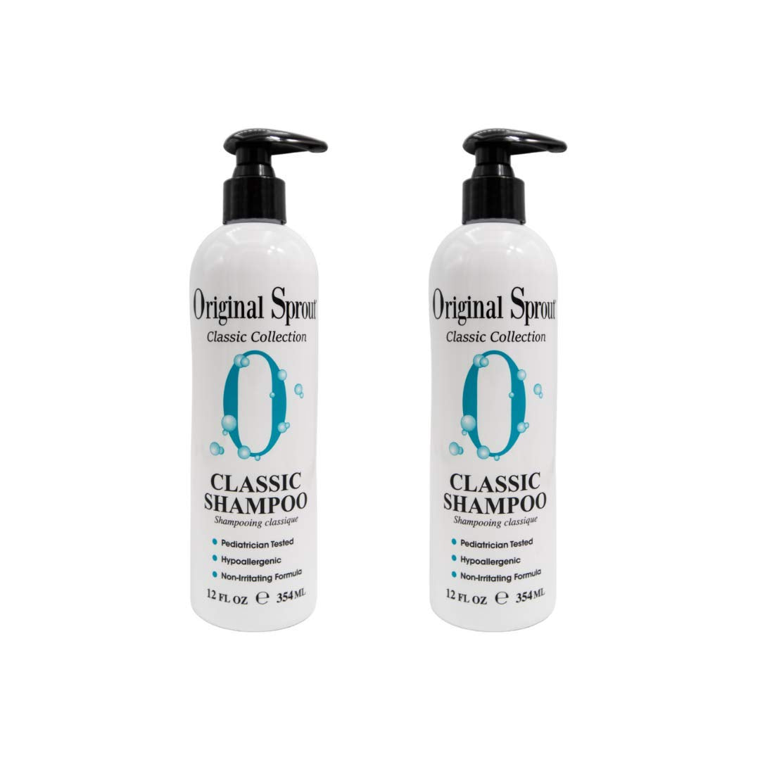 Original Sprout Classic Shampoo – Sulfate Free, 12 oz (2 Pack)