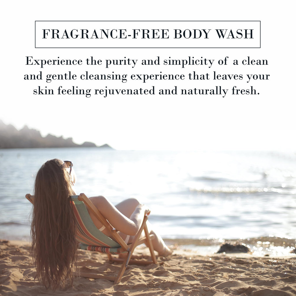 Original Sprout Coastal Collection Body Wash – Fragrance-Free, Vegan, All Skin Types, 8 oz