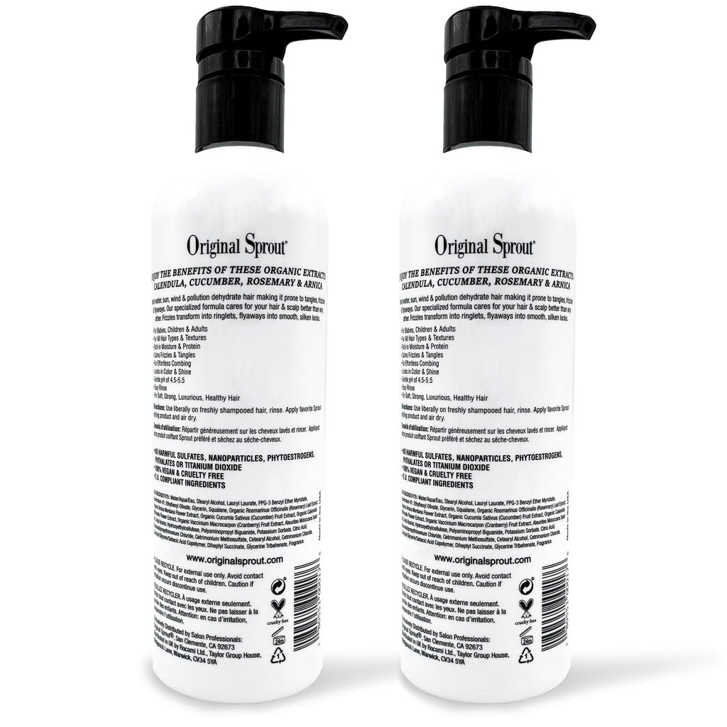 Original Sprout Deep Conditioner – All Hair Types, Vegan, 12 oz Pack of 2
