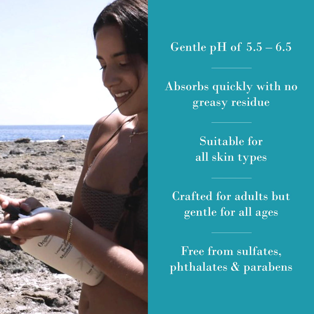 Original Sprout Luscious Island Body Moisturizer – Fast-Absorbing Coconut Mango Lotion, 24 oz