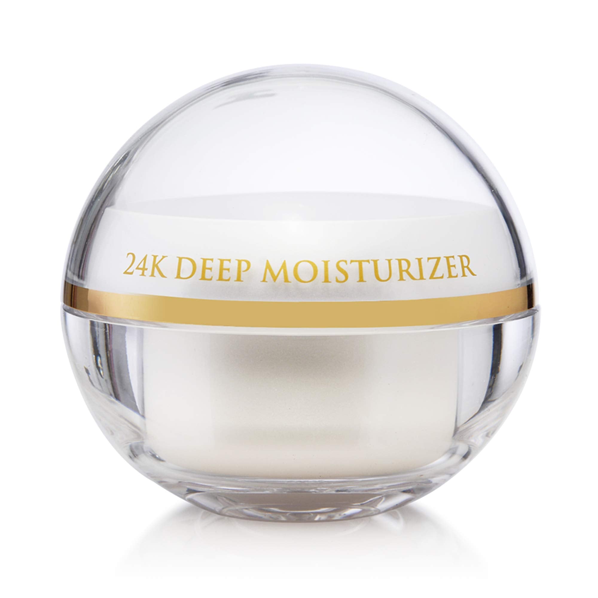 Orogold White Gold Day Moisturizer – 24K Gold Deep Hydration with White Tea, Chamomile, Shea Butter, Vitamin C & E – 1.6 oz