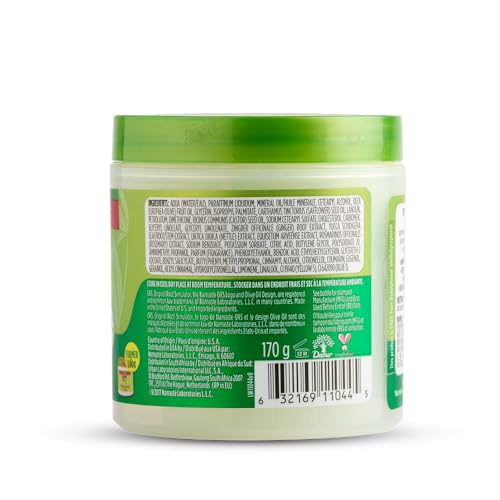 ORS Olive Oil Fortifying Cream Hair Dress with Castor Oil – Strengthening Moisturizer 6 oz (Pack of 2)