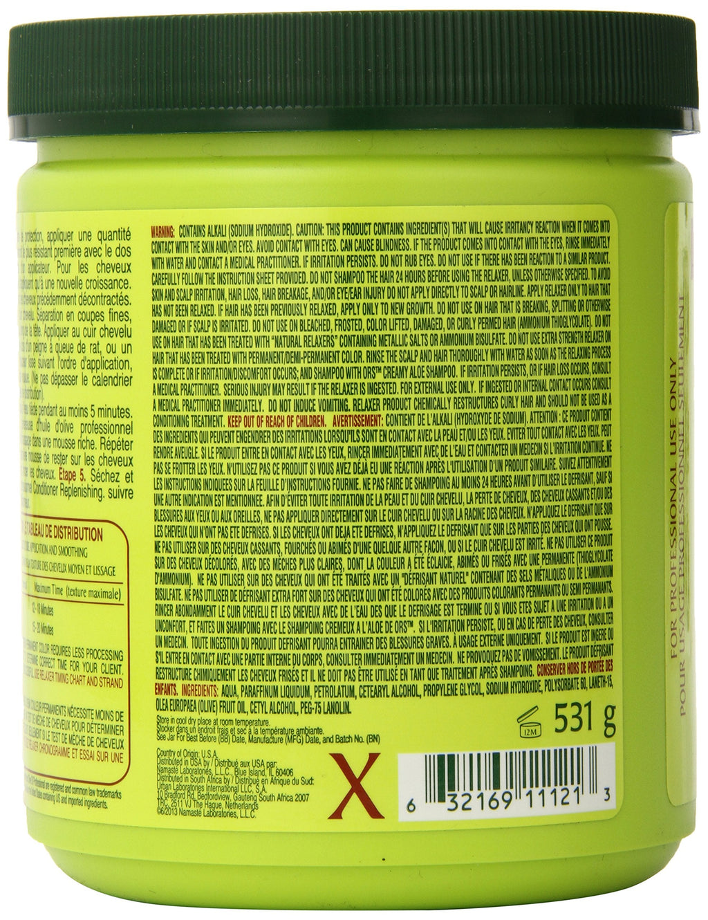 ORS Olive Oil Creme Relaxer Extra Strength 18.75 oz Jar