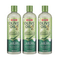 ORS Olive Oil Deep Cleansing Creamy Aloe Shampoo with Aloe Vera – Rejuvenating Moisture, 16 oz (Pack of 3)