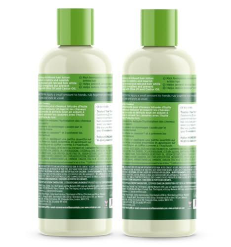 ORS Olive Oil Incredibly Rich Moisturizing Hair Lotion with Castor Oil – 6 oz (Pack of 2)