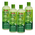 ORS Olive Oil Moisture Restore Creamy Aloe Shampoo with Aloe Vera – 12.5 oz Pack of 4