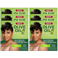 ORS Olive Oil New Growth No-Lye Relaxer Normal Strength (Pack of 6) – Built-In Protection