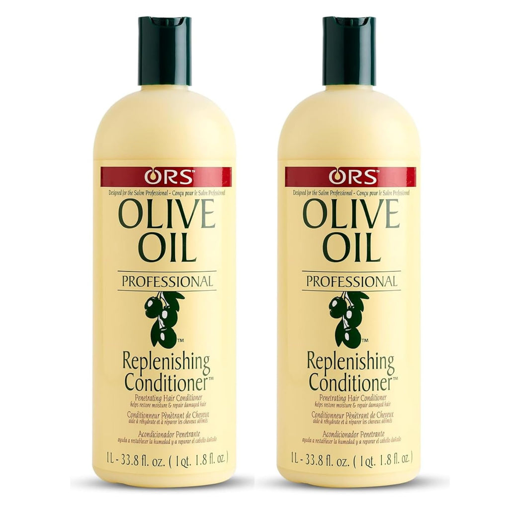 ORS Olive Oil Professional Replenishing Conditioner 33.8 oz Pack of 2