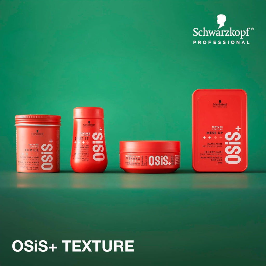 OSiS+ Dust It Matte Volume Powder 0.35 oz (3 Pack) – Long-Lasting Hold & Texture