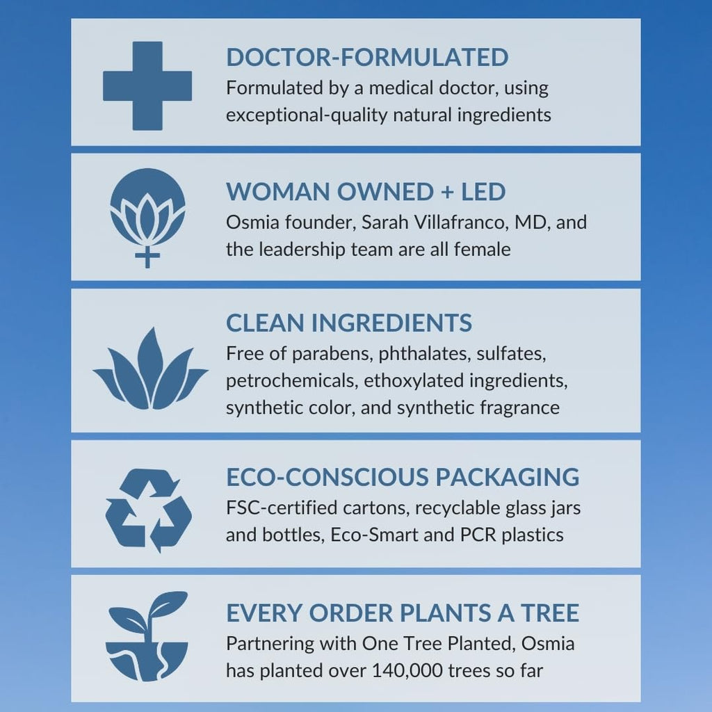 Osmia Skincare Natural Balance Facial Serum | Black Cumin, Rosehip, Lavender