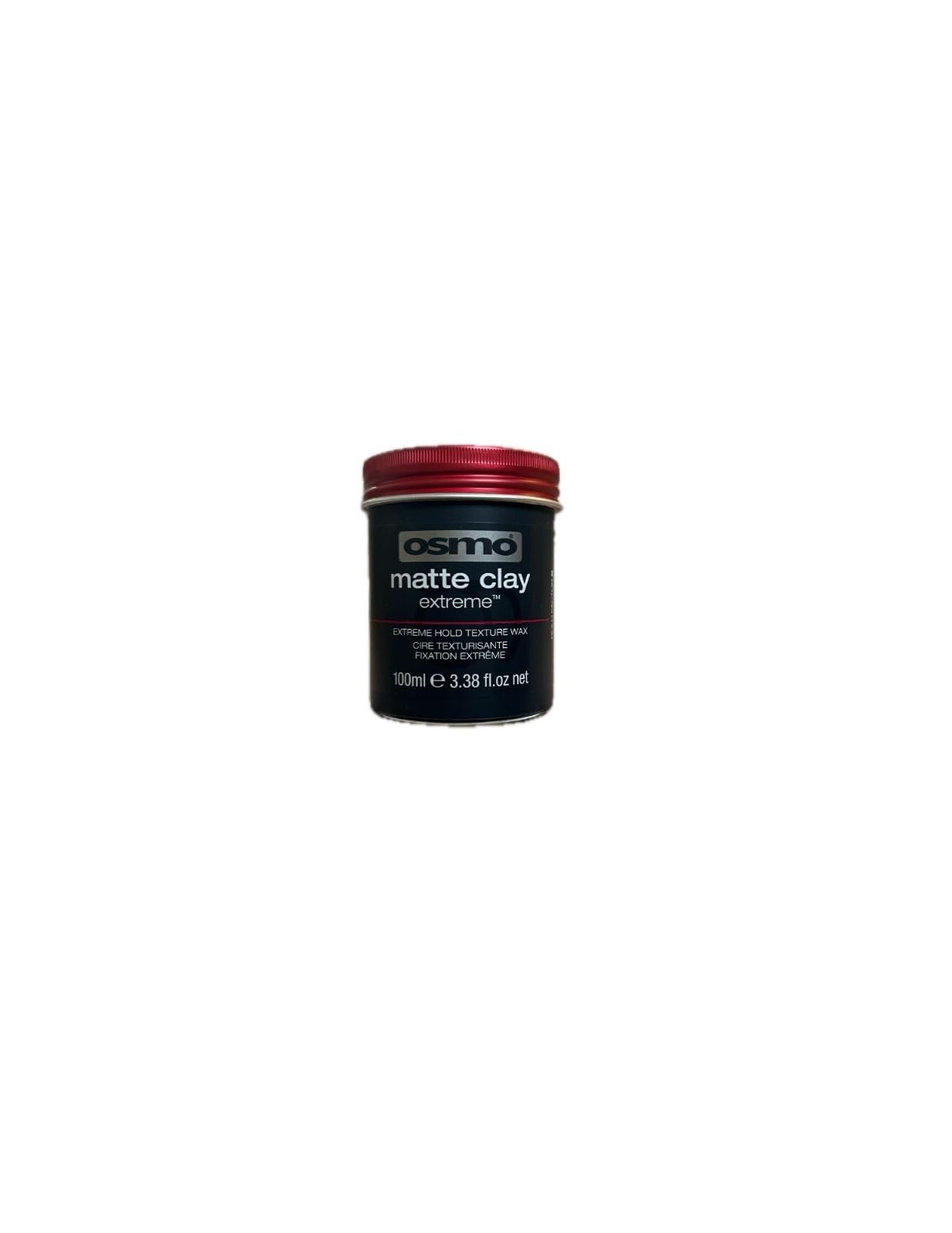 Osmo Matte Clay Extreme Hold (3.38 oz) – Pack of 2 | Matte Finish, All-Day Texture & Control