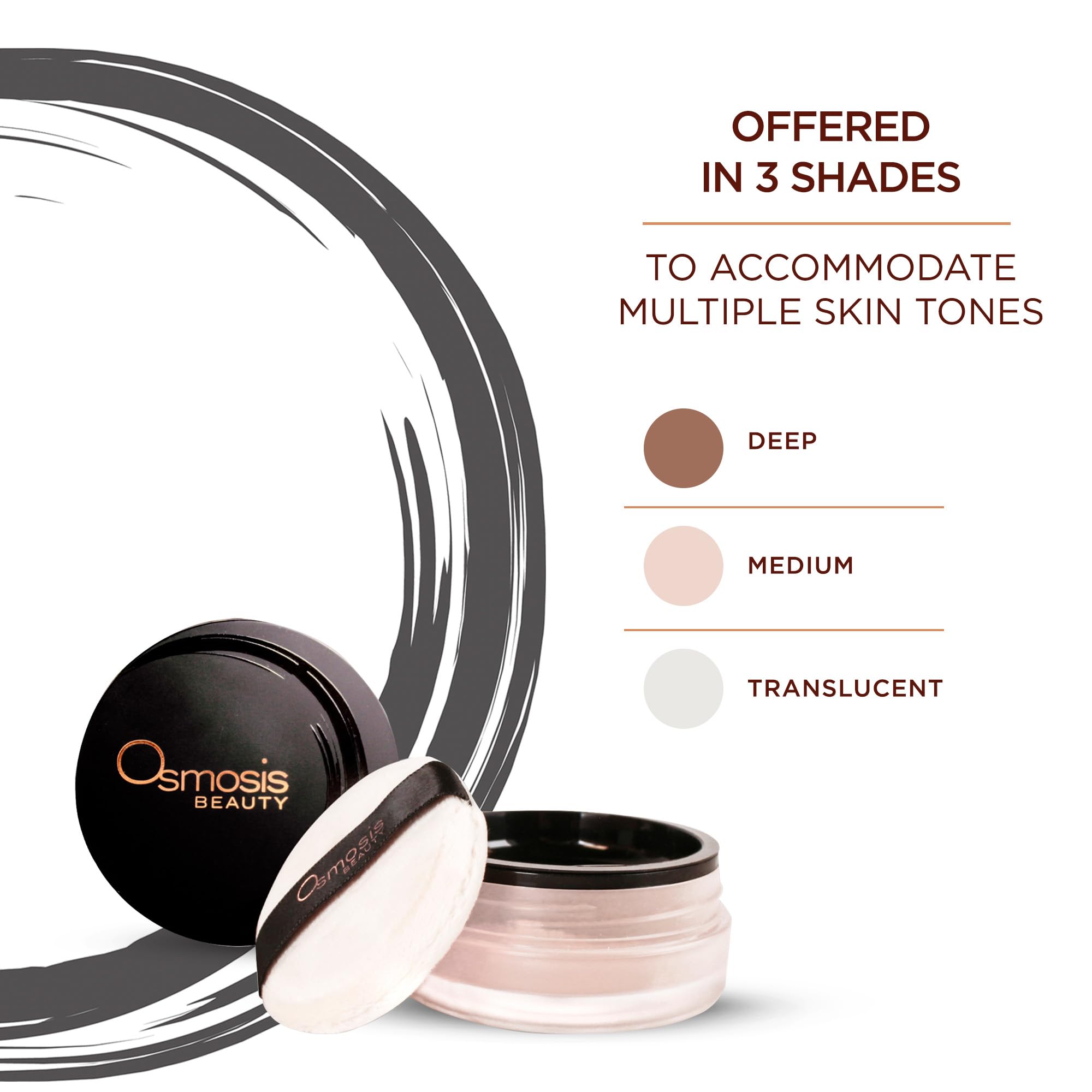 OSMOSIS Voila Finishing Loose Setting Powder – Oil Absorption with Hydration, Flawless Blurring for All Skin Types (Translucent) 0.23 oz