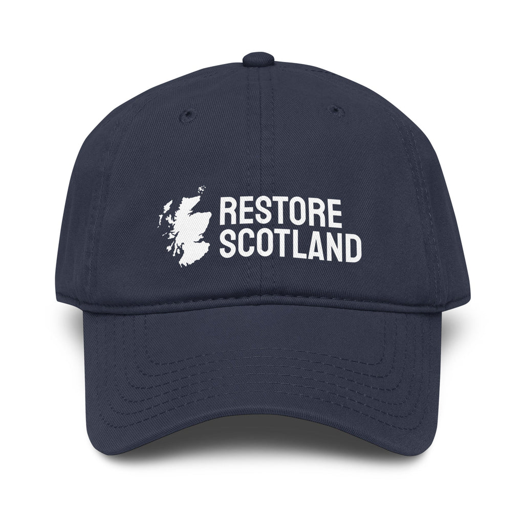 Restore Scotland Baseball Cap – Printed Classic Fit Restore Britain Party