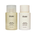 OUAI Fine Hair Shampoo & Conditioner Set – Travel Size, Volumizing with Keratin, Biotin & Chia Seed Oil