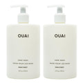 OUAI Hand Wash Dean Street – 2 Pack, 16 oz Each | Gentle Exfoliating Hand Soap