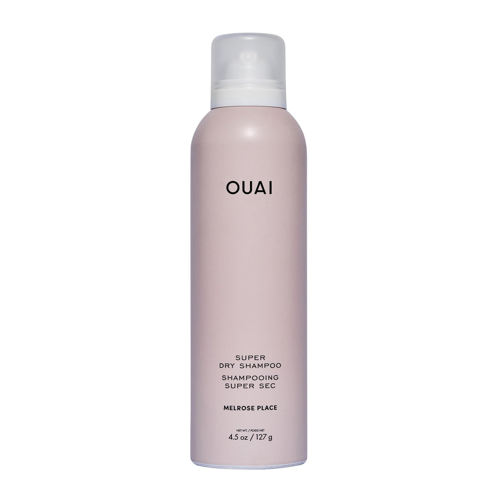 OUAI Super Dry Shampoo – Volumizing, Oil & Sweat Absorption with Seamless Blend & Melrose Place Scent (4.5 oz)