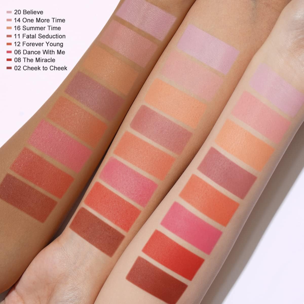 OULAC Blush Powder Mauve | Natural Matte Finish, Buildable Color, Vegan & Cruelty-Free 4.8g