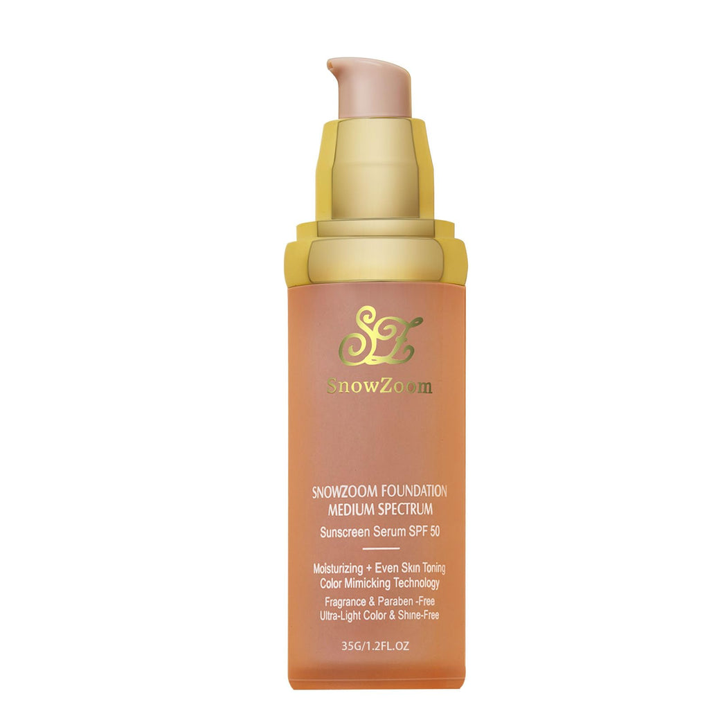 OUSHANG 4-in-1 Foundation & Concealer with SPF 53+ | Hydrating, Long-Wear, Waterproof (1oz/30ml)
