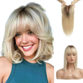 Blonde Ombre Silk Hair Topper