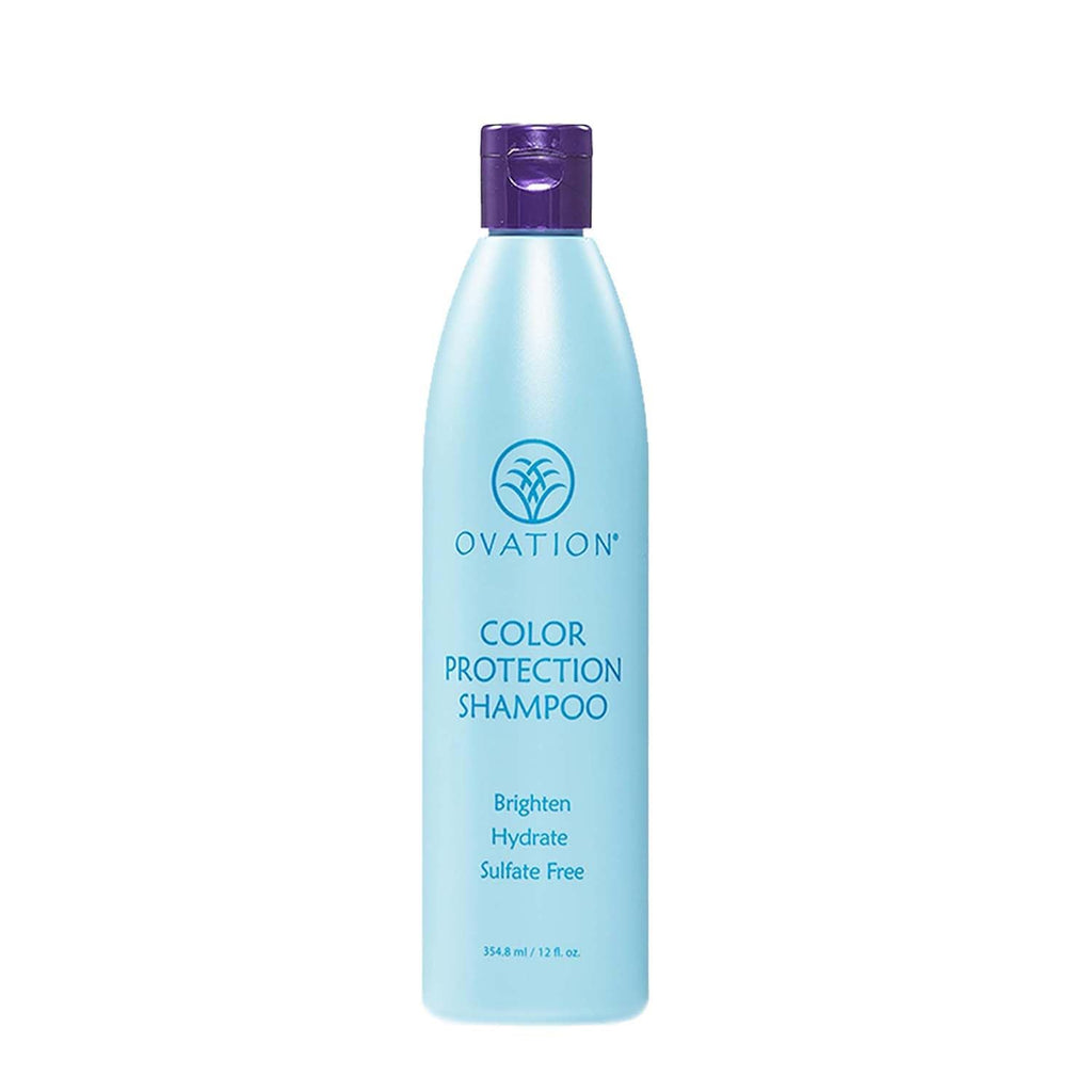 Ovation Color Protection Shampoo - Brightens & Hydrates Color-Treated Hair | 12 oz