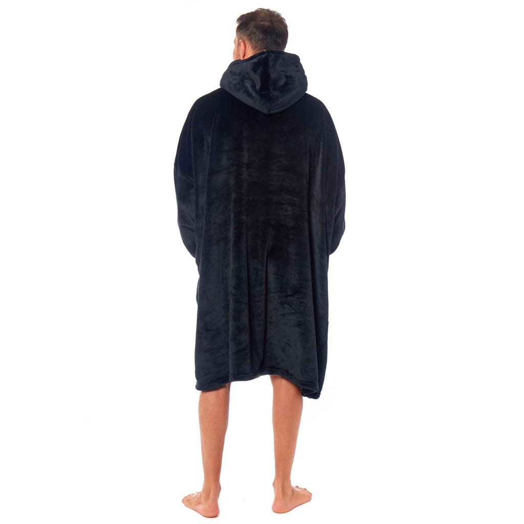 Daisy Dreamer Oversized Mens Hooded Blanket Sweatshirt With Sherpa Lining Cotton Rich Super Soft Everyday