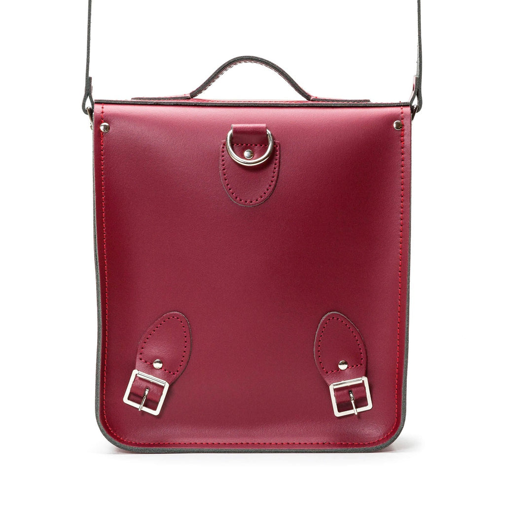 Handmade Leather City Backpack - Oxblood