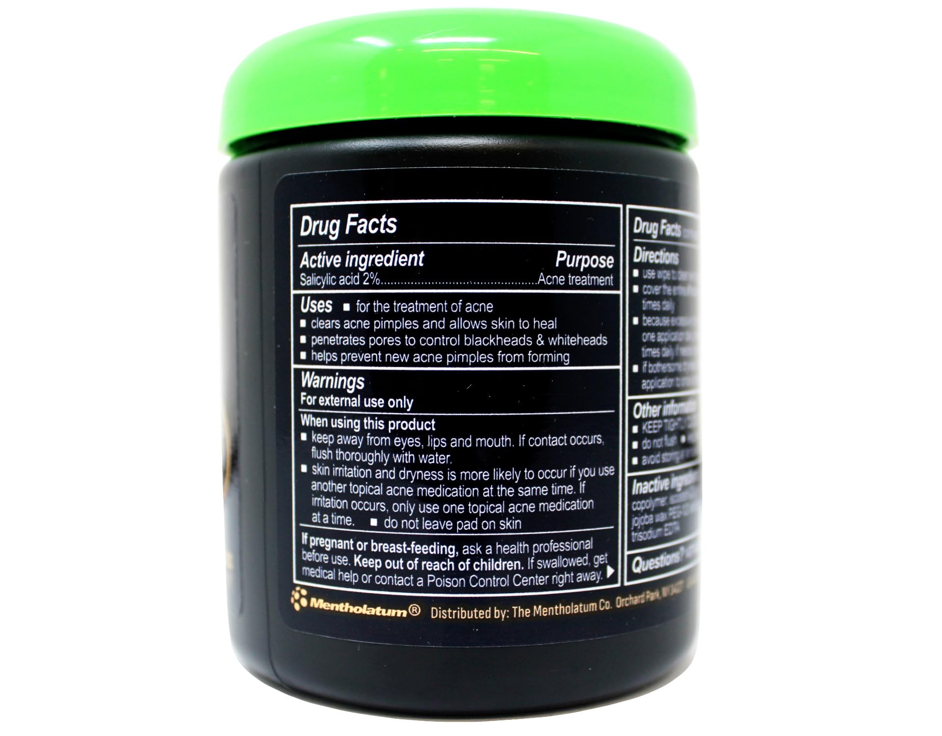 Oxy Acne Care 3-in-1 Cleansing Pads, 2% Salicylic Acid – 450 Pads (Pack of 5)
