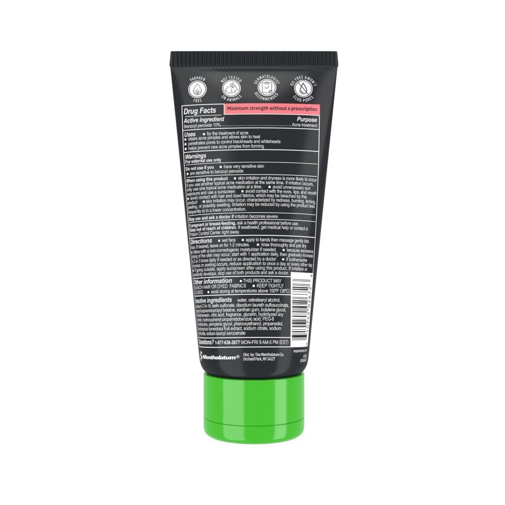 Oxy Acne Cleanser Maximum Strength — 5 oz (Pack of 3) | Oil-Free, Dermatologist Tested