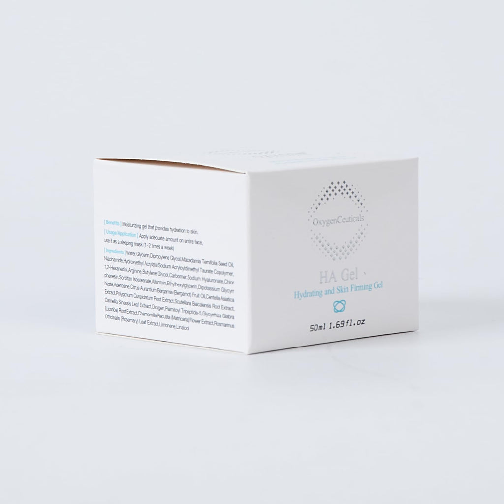 OxygenCeuticals HA Gel – Intensive Hydration with Hyaluronic Acid, Adenosine & Centella (50 ml)