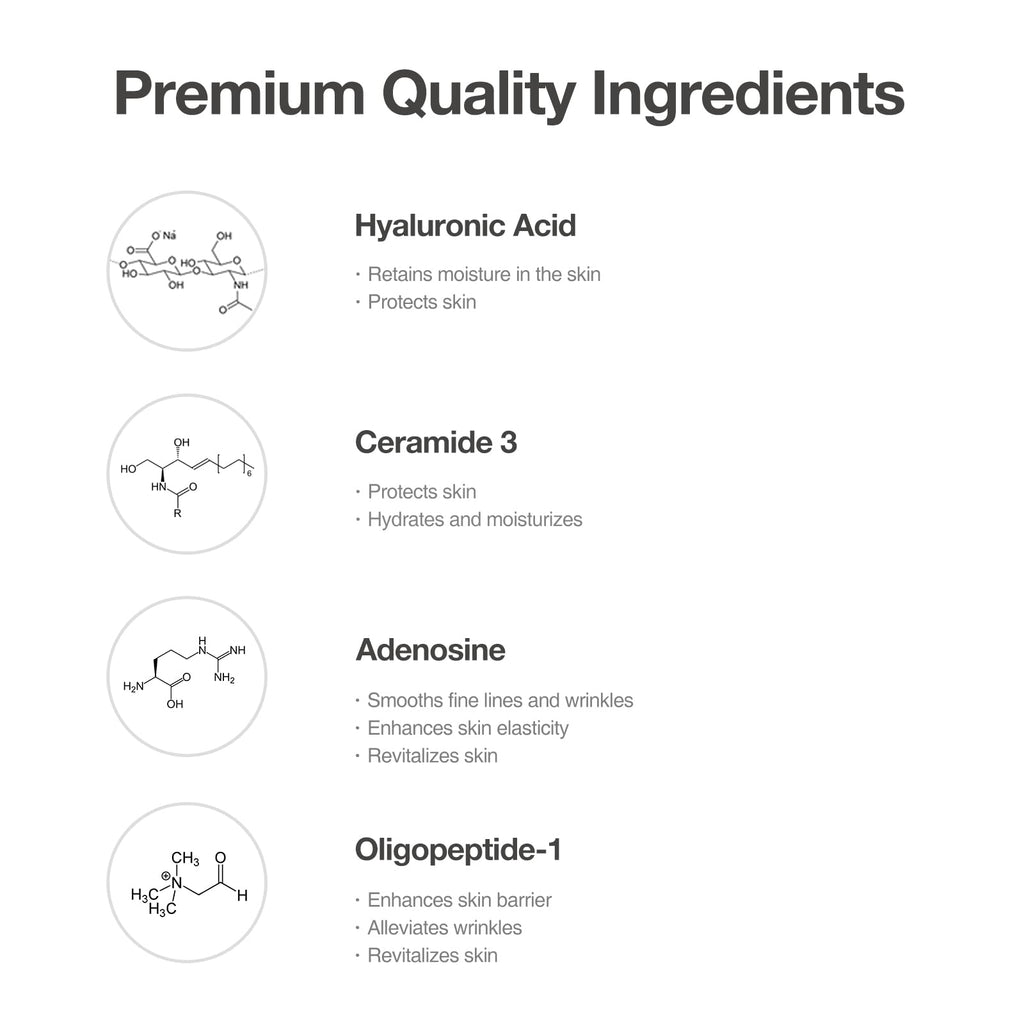 OxygenCeuticals HA Gel – Intensive Hydration with Hyaluronic Acid, Adenosine & Centella (50 ml)