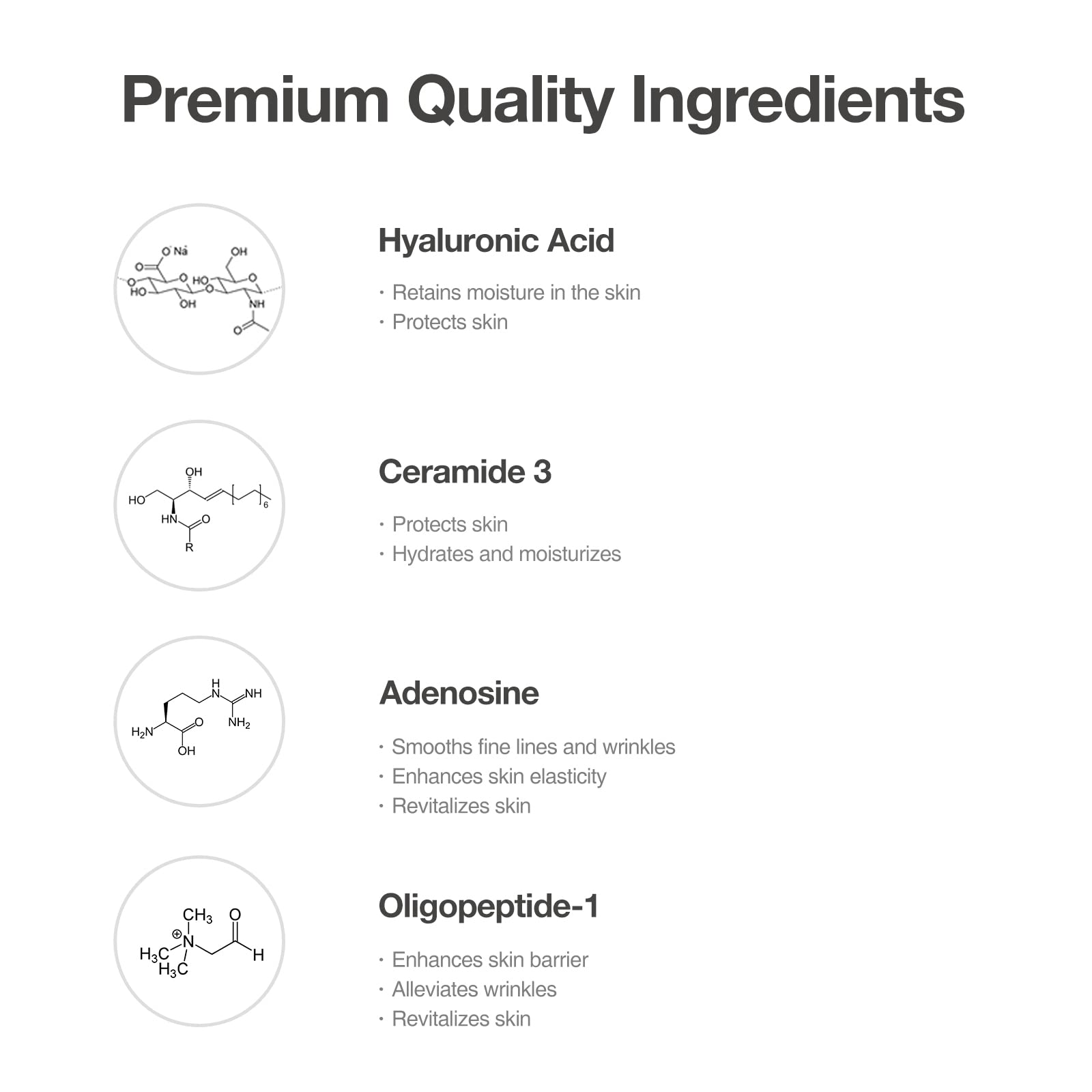 OxygenCeuticals HA Gel – Intensive Hydration with Hyaluronic Acid, Adenosine & Centella (50 ml)