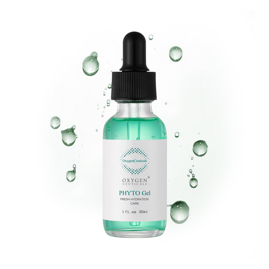 OxygenCeuticals Phyto Gel – Brightening & Soothing Serum with Niacinamide, Hyaluronic Acid & Centella (1 fl oz)