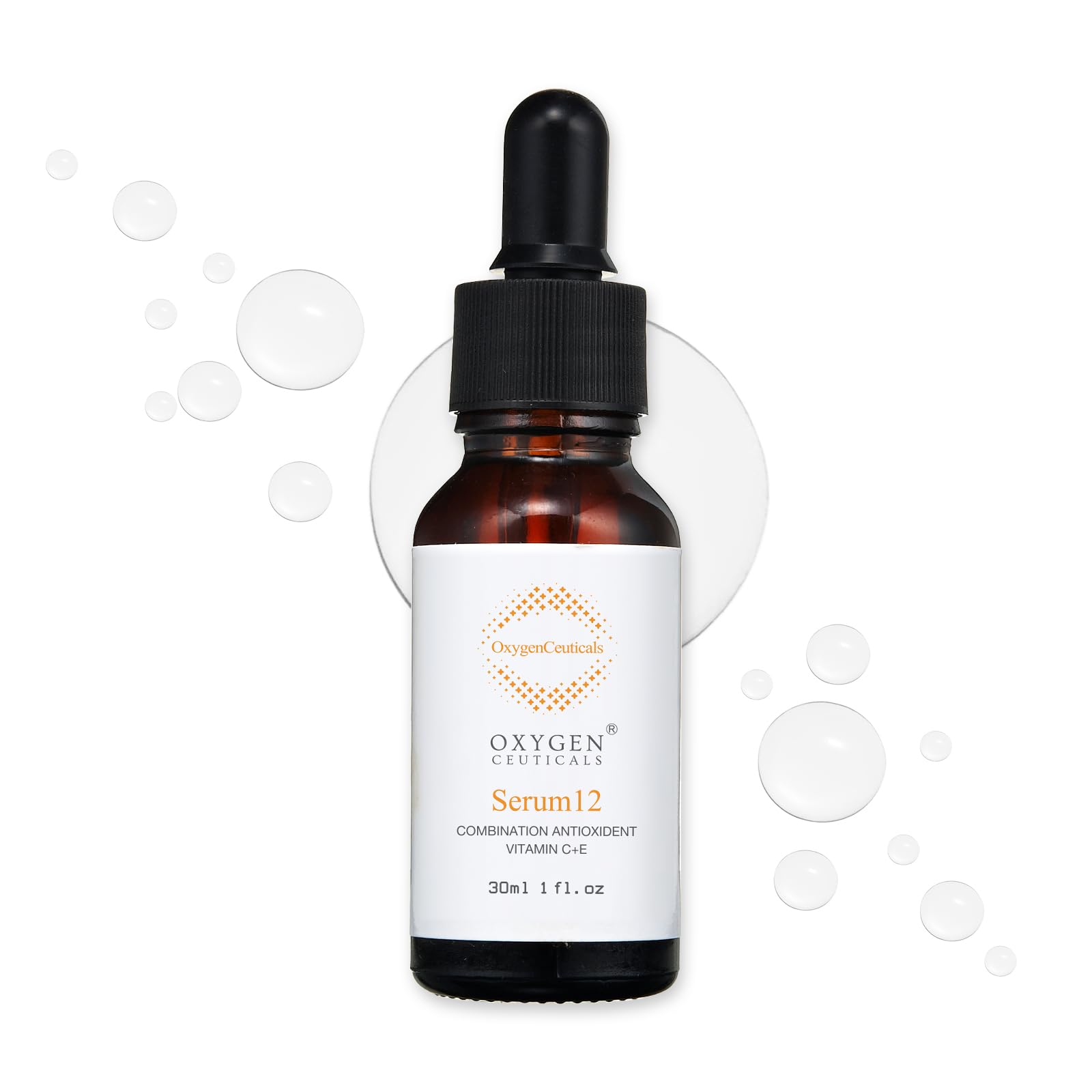 OxygenCeuticals Serum 12 – 12% Vitamin C + Vitamin E | Gentle Brightening Serum (30 ml)