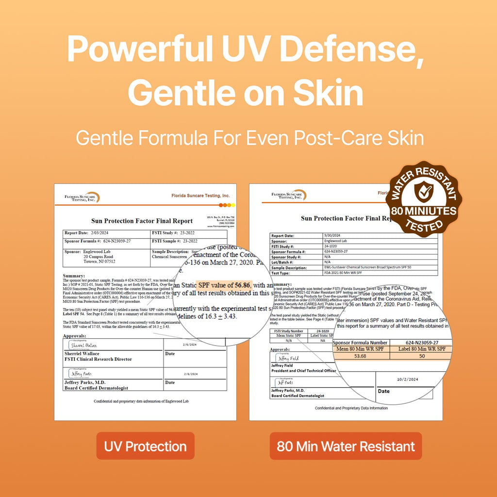 OxygenCeuticals TP Sun Guard SPF 50+ | Reef-Friendly, No White Cast, Chamomile Scent
